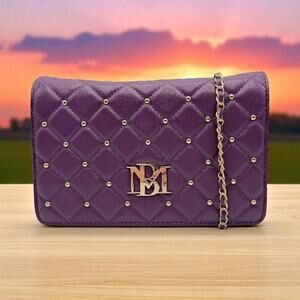 NEW BADGLEY MISCHKA Retail $100 Purple CROSSBODY